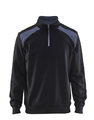 Half-zip 2-tone sweatshirt 33531158
