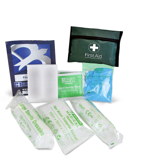 CM0004 HSE One person First Aid  kit in PVC Pouch