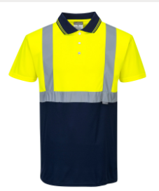 S479 - Hi-Vis Contrast Polo Shirt S/S
