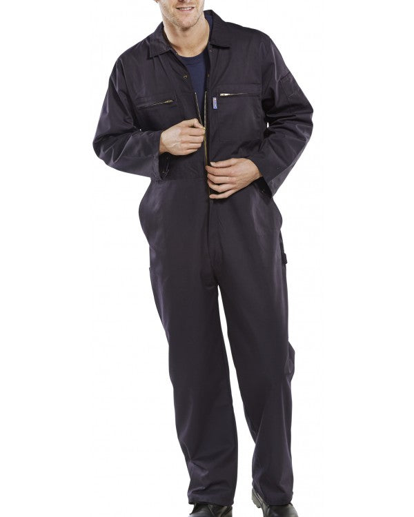 Boilersuit Super Stud & Zip Navy  PCBSHW