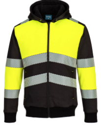 PW377 - PW3 Zipped Class 1 Winter Hoodie