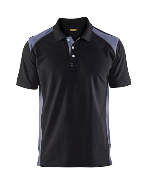 Blaklader Polo Shirt Black/Grey 332410509499