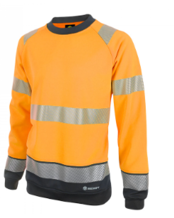 HI VIS TWO TONE SWEATSHIRT