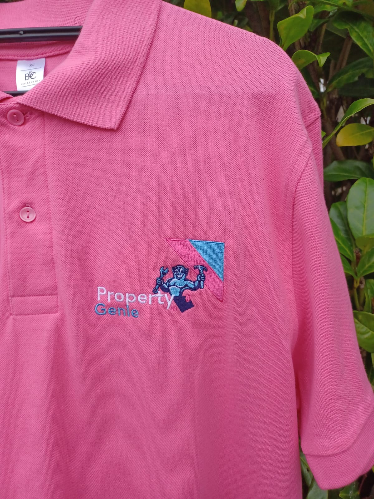 Embroidery and printing samples