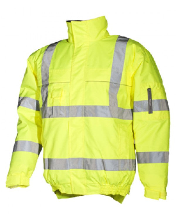 Sioen Waterproof Hi Vis Bomber Jacket