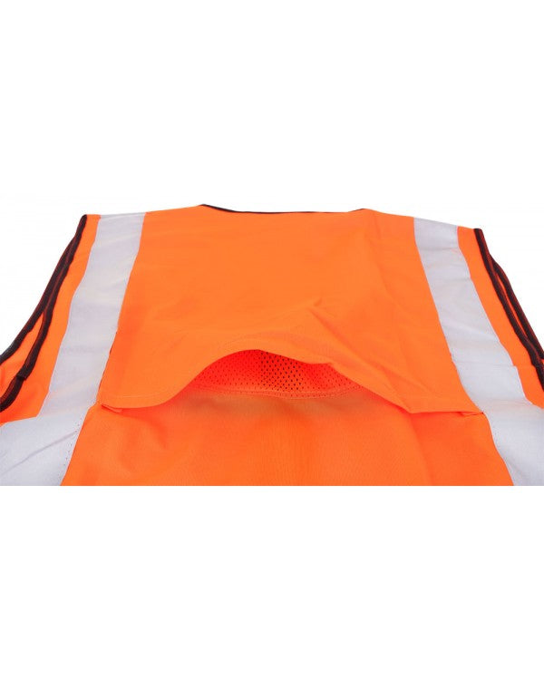 BSeen Hi-Vis Executive Vest Orange