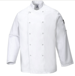 C833 - Chef's Suffolk Studded Jacket L/S