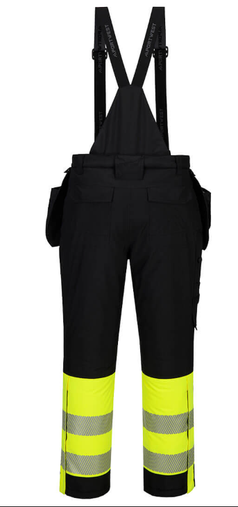 DX437 - DX4 Hi-Vis Class 1 Winter Bib and Brace. Available to Order