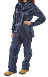 Rainsuit Navy B-Dri Outdoor Nylon