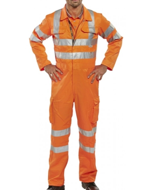 Boilersuit Hi Vis Rail Spec