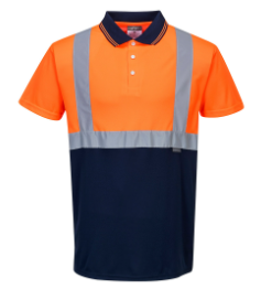 S479 - Hi-Vis Contrast Polo Shirt S/S