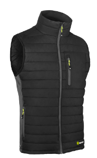 SFPBWBLGY-FLEX WORKWEAR PADDED BODYWARMER BLACK/GREY