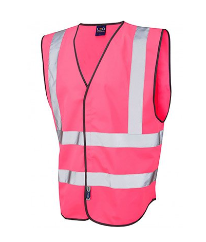 Pink Reflective Vest  ( these do not meet any EN Standards)