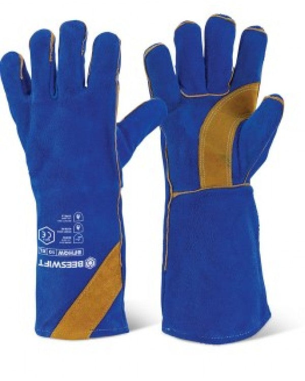 Welding Gauntlet Blue