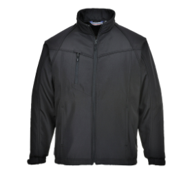 Portwest Oregan Men's Softshell Jacket TK40 Navy/ Black