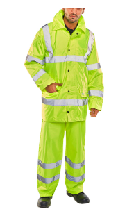 Ts8SY- Yellow Light Weight Rain Suit