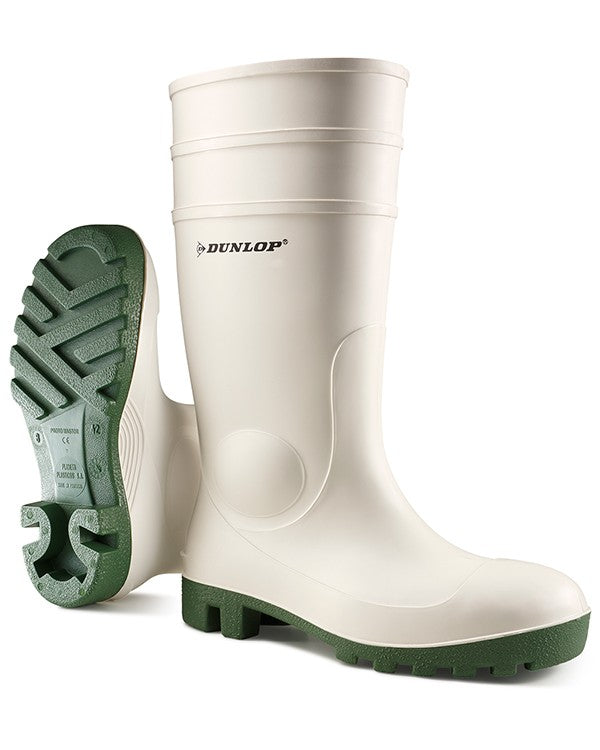 Dunlop Wellingtons White Safety