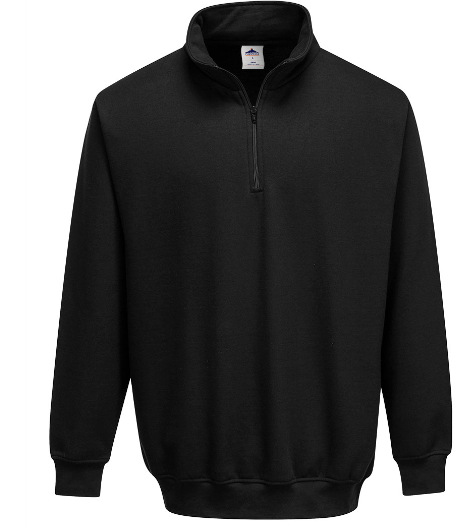 B309 - Sorrento Zip Neck Sweatshirt