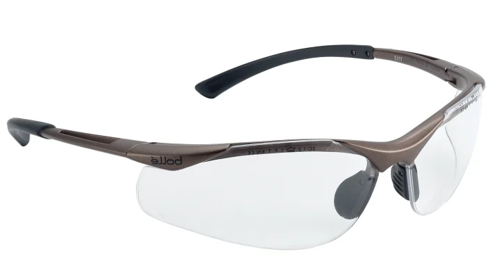 Bolle Contour II Anti-Mist UV Safety Glasses clear