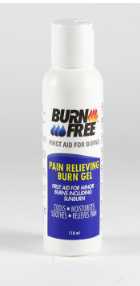 Burn Free  First Aid for Burns  Cooling Burn gel