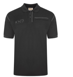 D+29 - JCB TRADE WORK POLO BLACK