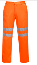 RT45 - Hi-Vis Polycotton Service Trousers