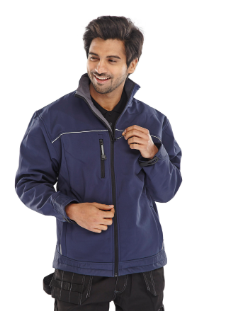 SOFT SHELL JACKET NAVY