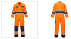 TX55 - Nantes Hi-Vis Contrast Work Coverall